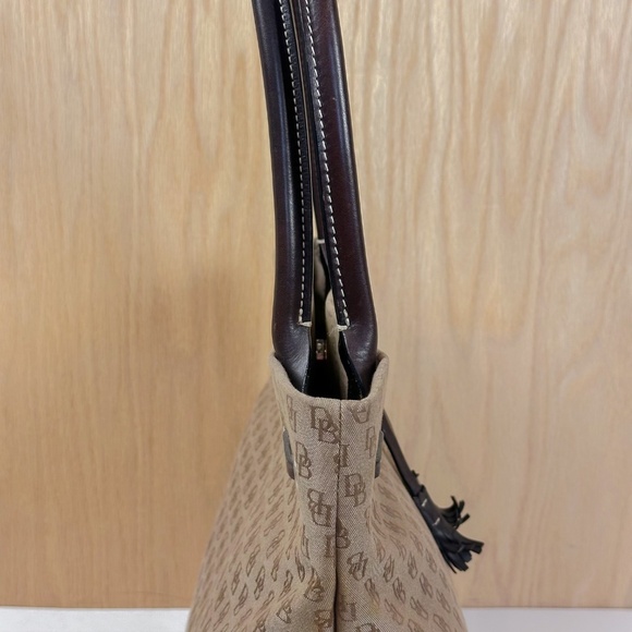 Dooney & Bourke Signature Tassel Tote Bag - Picture 4 of 16